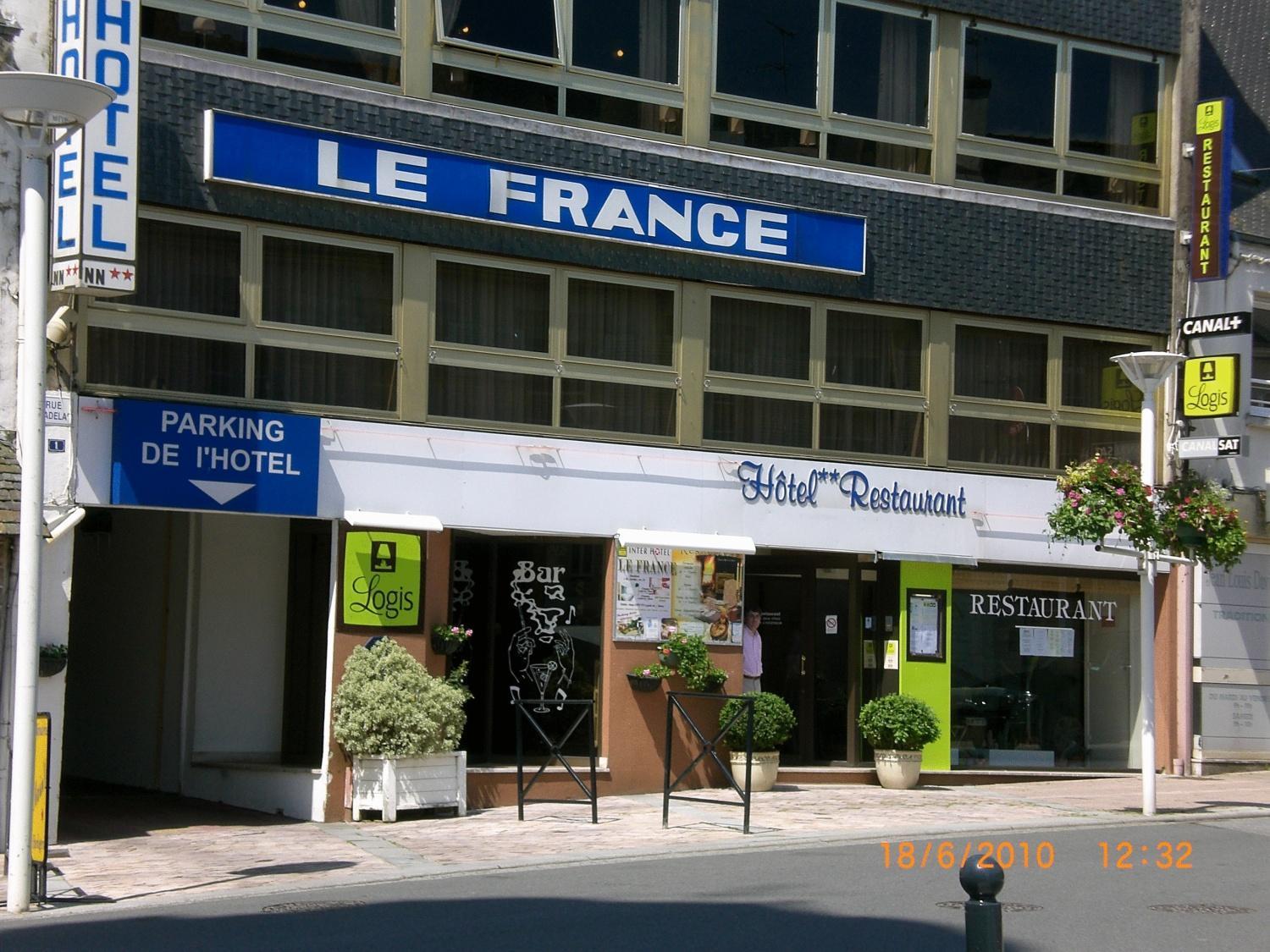 Le France Hotel Loudéac Eksteriør billede